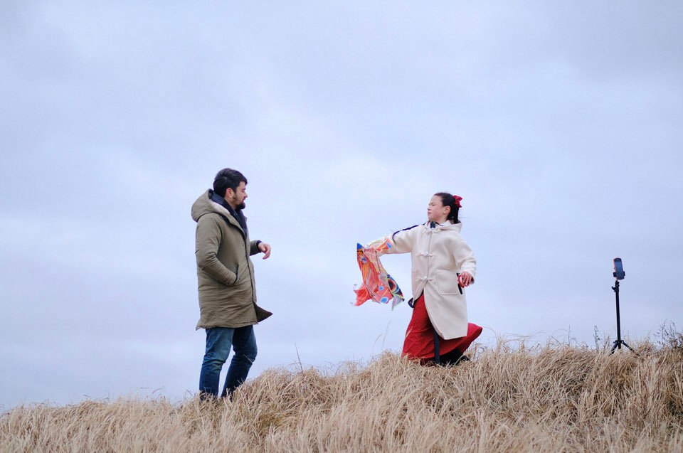 Kite behind the scenes photo 7